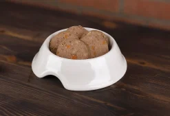 Våtfoder Halla Köttkorv Lamm med broccoli><noscript><img width=