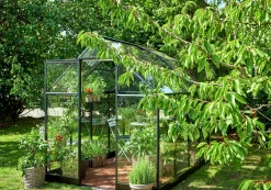 Växthus+Sockel Qube 68 Svart 5,1m2><noscript><img width=