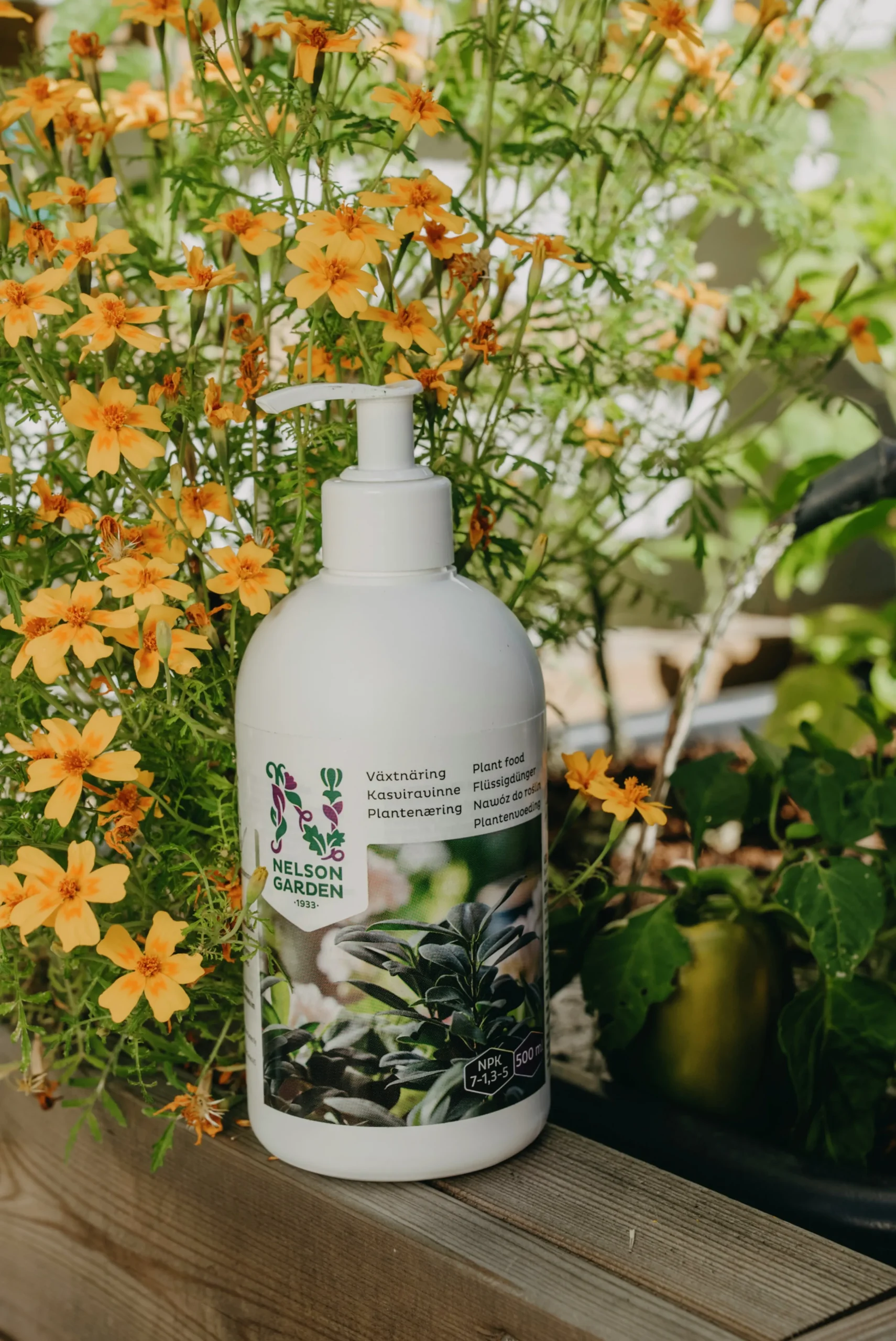 Växtnäring Pumpflaska 500ml>Nelson Garden Best
